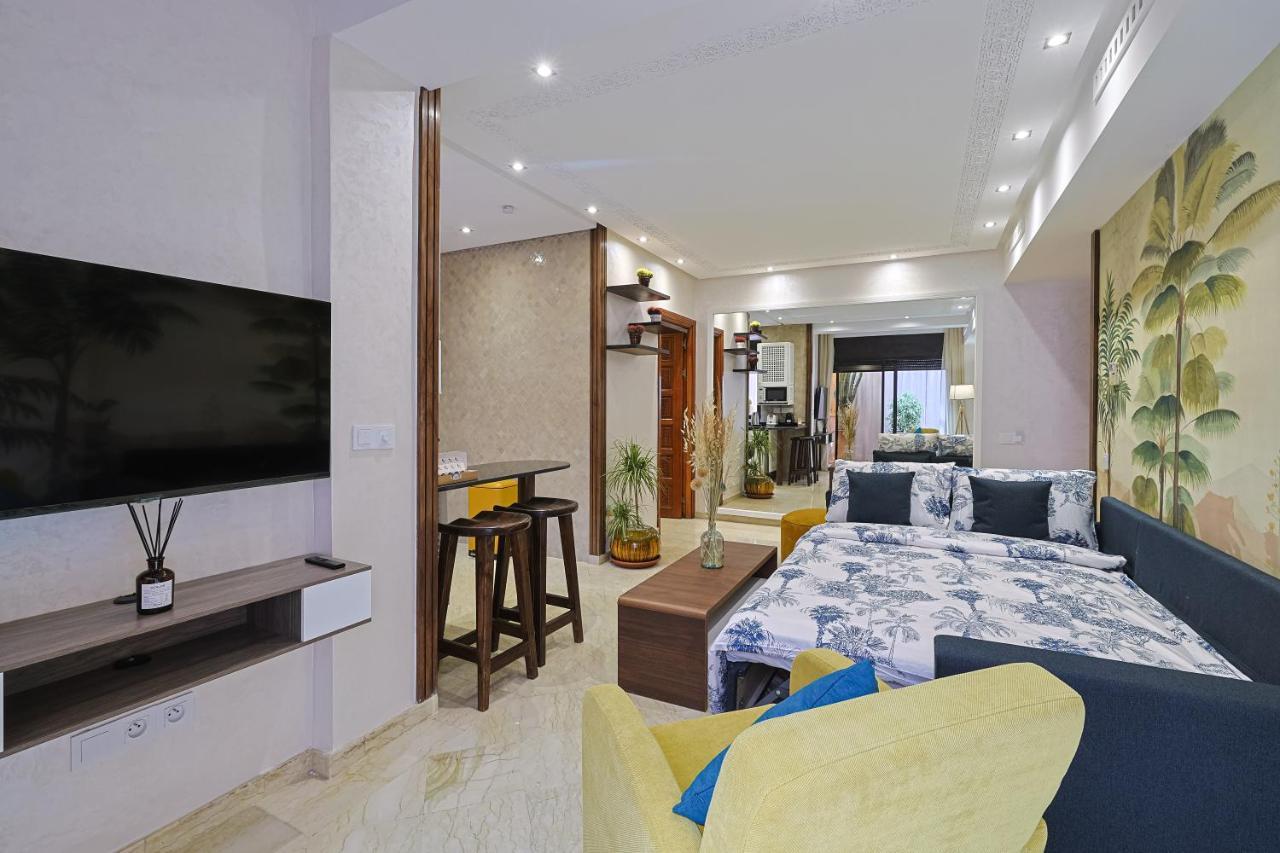 Oasis - Appartement Authentique A Gueliz マラケシュ エクステリア 写真