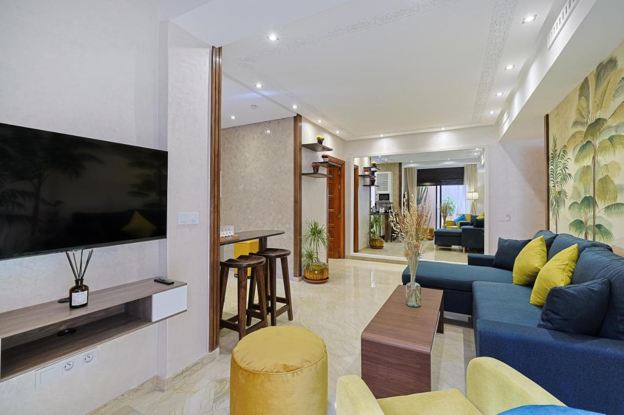 Oasis - Appartement Authentique A Gueliz マラケシュ エクステリア 写真