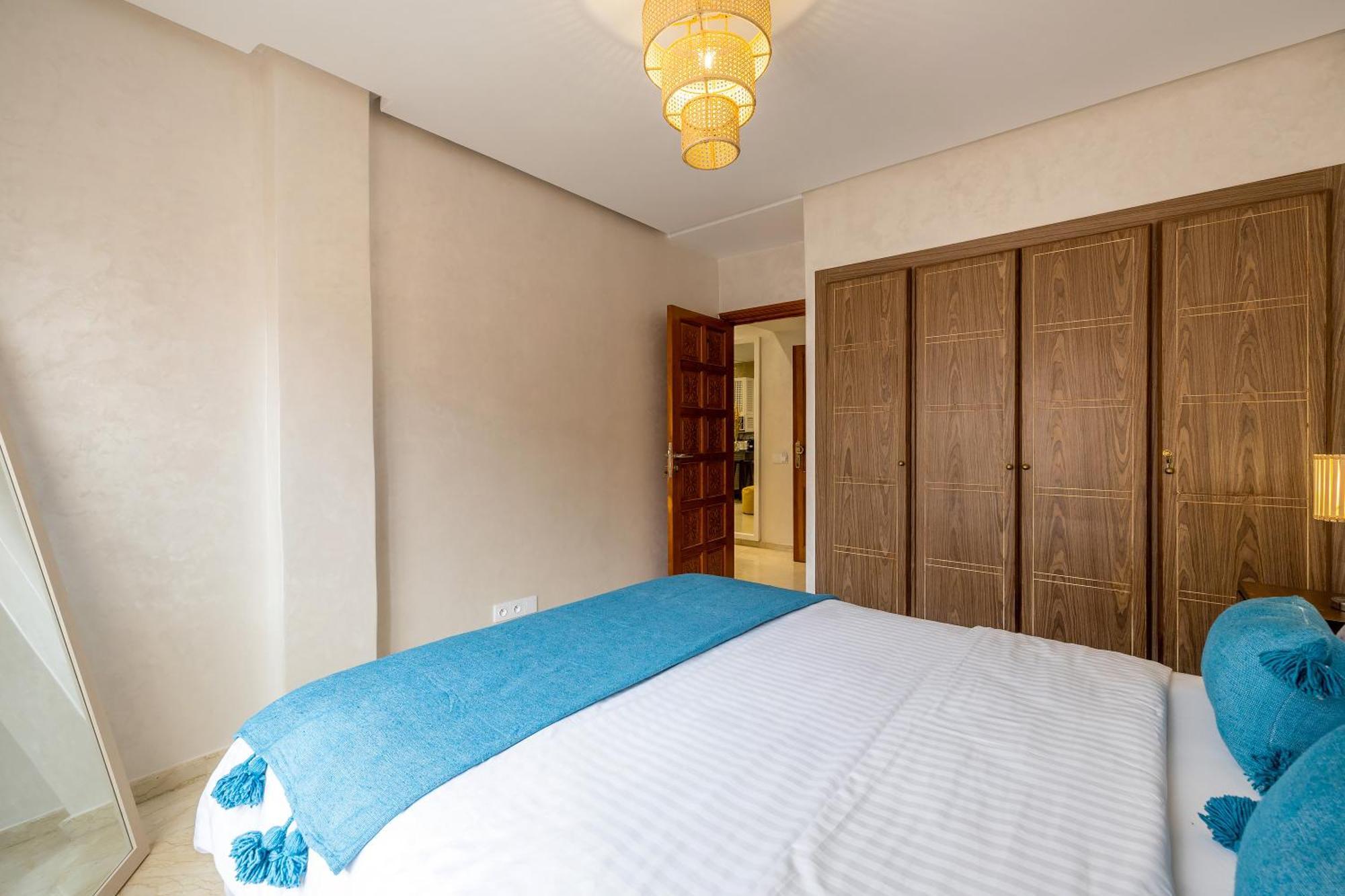 Oasis - Appartement Authentique A Gueliz マラケシュ エクステリア 写真